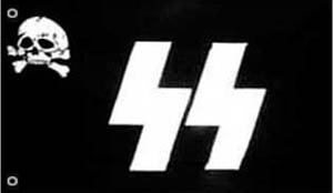 3rd Reich SS Flag - Click Image to Close